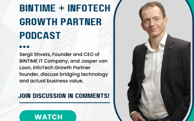 Sergii Shvets + InfoTech Growth Partner Video Podcast Now Available